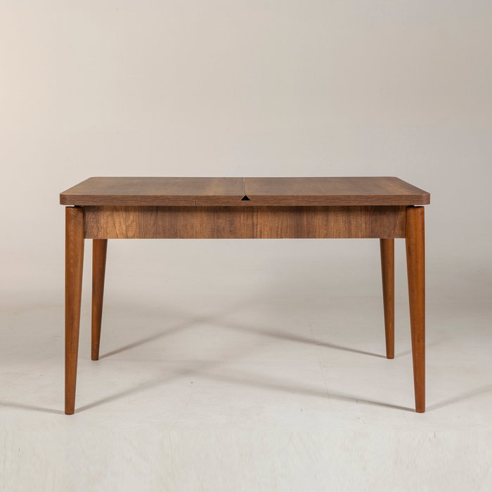 Hanah Home Vina - Mesa de comedor extensible Nogal